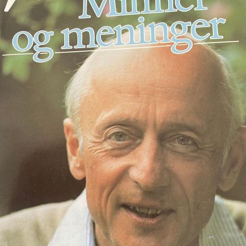 Kåre Willoch: "Minner og meninger"