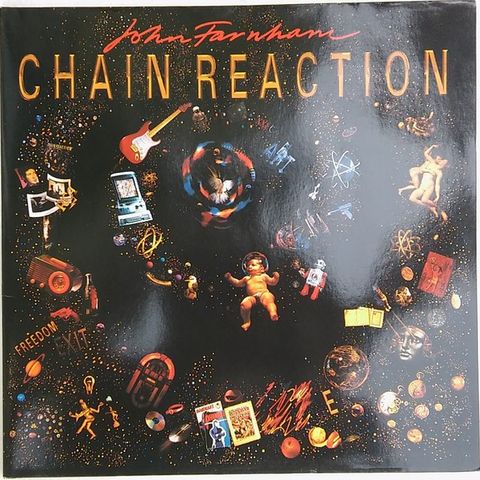 John Farnham – Chain Reaction ( LP, Album, Gat 1990)