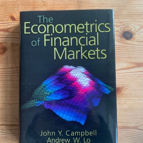 The econometrics of financial markets