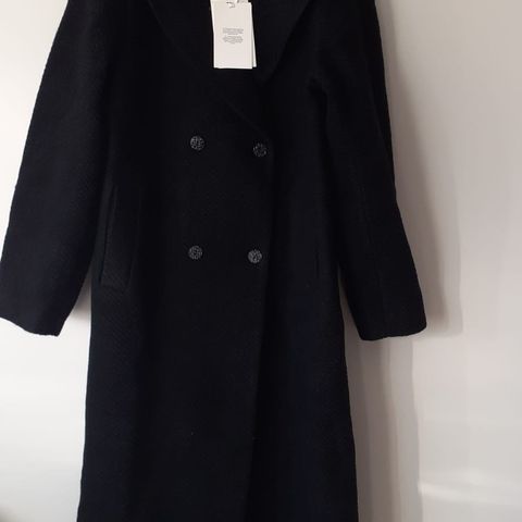 Black winter Coat dame L