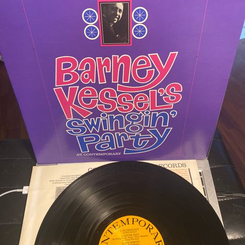 Barney Kessel ** Swingin' Party At Contemporary ** LP ** Jazz