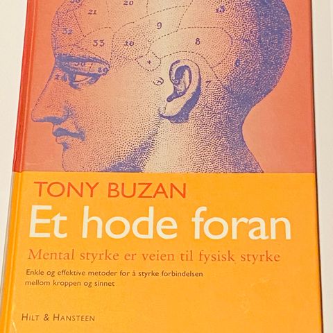 Et hode foran bok av Tony Buzan