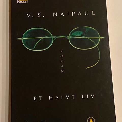 Bok Naipaul Et halvt liv pocket