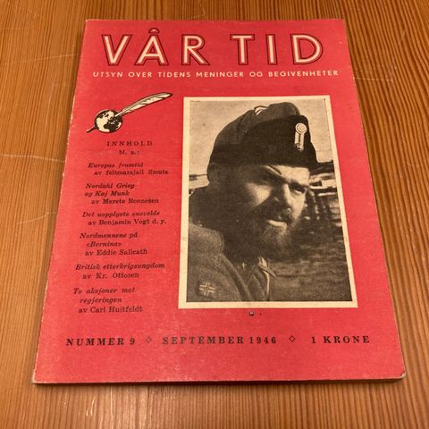 VÅR TID Nr. 9 - 1946