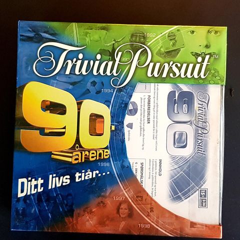 Trivial Pursuit 90-årene - Brettspill