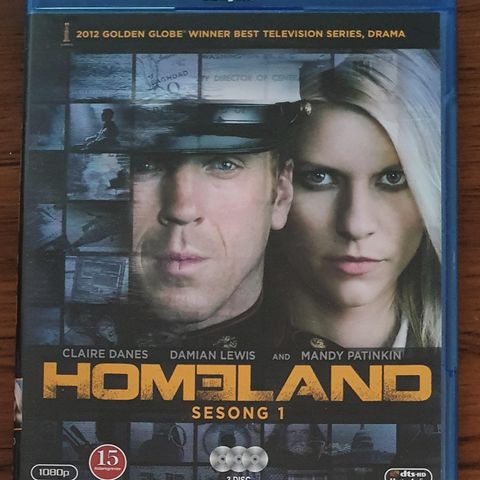 Homeland - Sesong 1 - Blu-ray