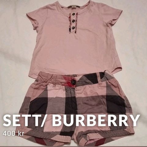 Sett/ Burberry