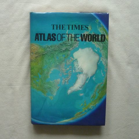 1985 - The Times Atlas of the world comprehensive edition m/bokomslag.