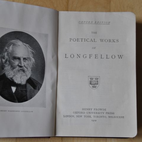 Longfellow. The Political works. Utgitt 1912