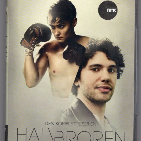 DVD  Halvbroren.  Norsk. 6 timer spilletid.