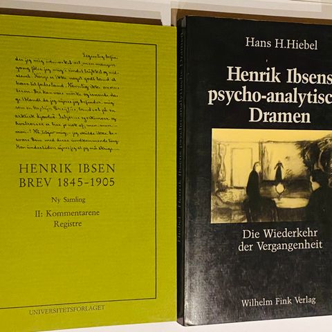 To bøker av Henrik Ibsen