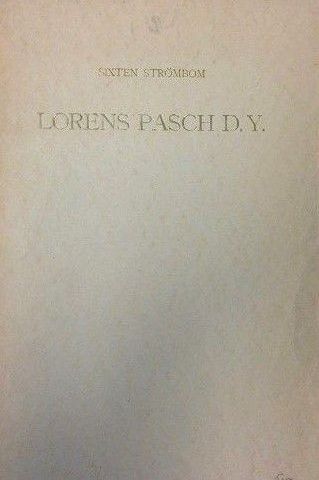 "Portrettmålaren Lorens Pasch. Hans liv och konst" (svensk).