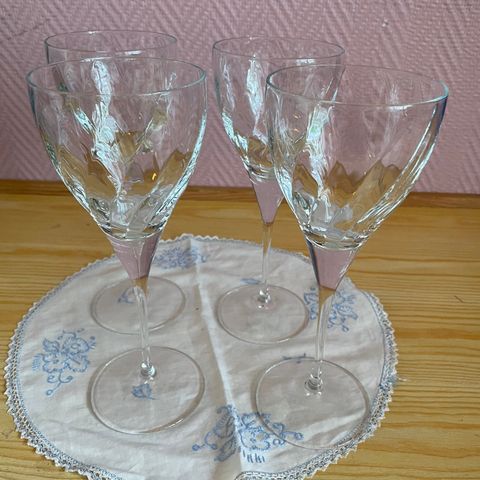 Rødvinsglass.