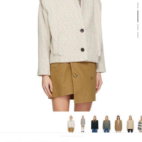 Isabel Marant Etoile Drogo Wool Jacket