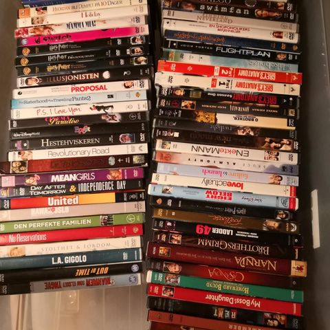 DVD-samling selges