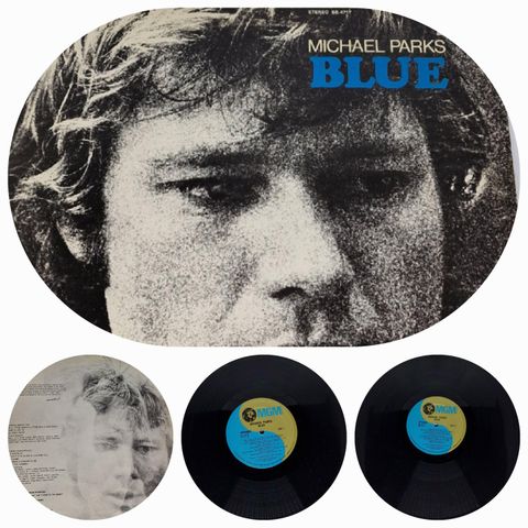 VINTAGE/RETRO LP-VINYL (ALBUM) "MICHAEL PARKS/BLUE 1970"