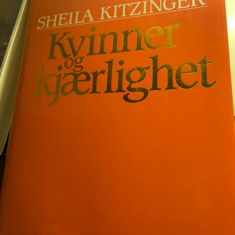 Sheila Kitzinger: Kvinner og kjærlighet til salgs.
