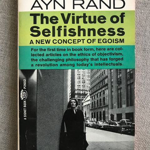 The Virtue of Selfishness av Ayn Rand