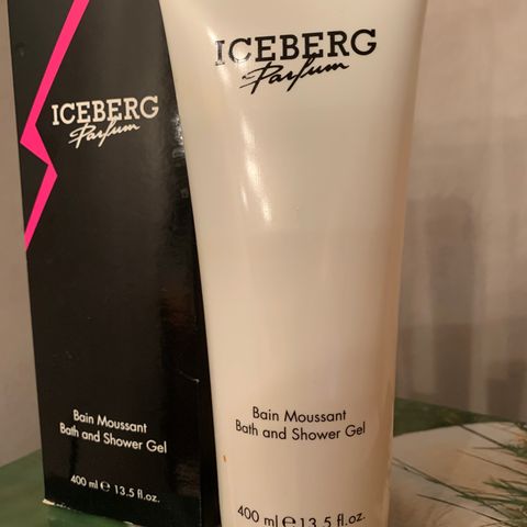 Ny Bath Shower Gel ICEBERG parfym 400ml til salg