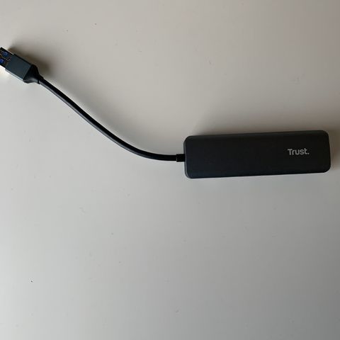 Trust USB hub, 4 ekstra USB porter