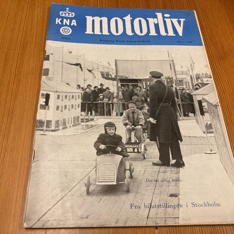 KNA - MOTORLIV Nr. 4 - 1954