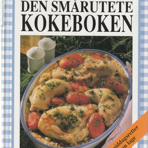 Ingrid Espelid Hovig Den Smårutete Kokeboken 2.reviderte utgave 1992 Innb.