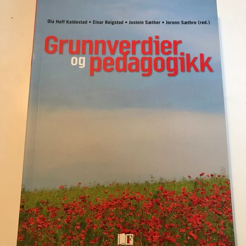 Grunnverdier og pedagogikk