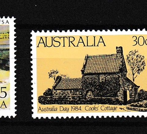 AUSTRALIA 1984 - TRE ENKELTMERKER - POSTFRISK (AUS3)