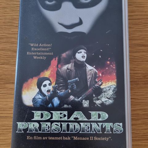 Dead presidents VHS