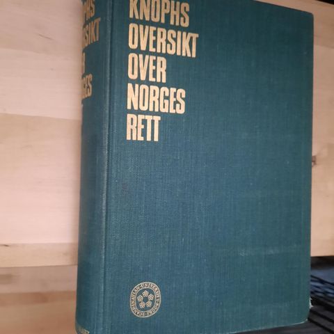 Oversikt over Norges rett fra 1966