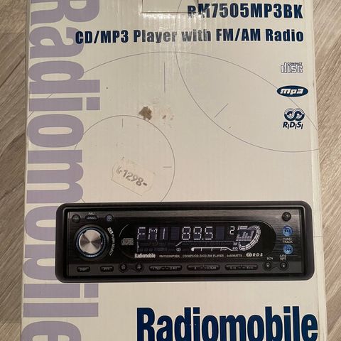 Bilradio Radiomobile MP3 Disk
