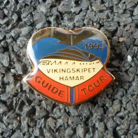 1993 - Vikingskipet Hamar Guide Tour - Pin.