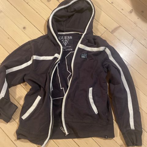 Guess hoodie med zip