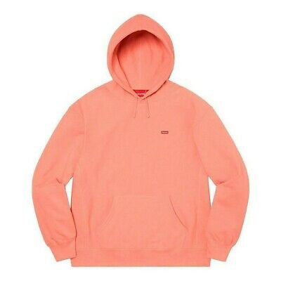 Supreme Small Box Hooded Sweatshirt Dusty Coral XL SS21