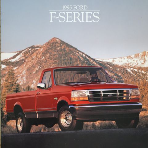 FORD F series 1995 brosjyre