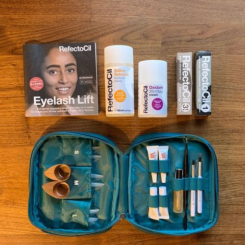 RefectoCil Eyelash Lift Kit (Øyevippeløft) + farge bryn + tilbehør