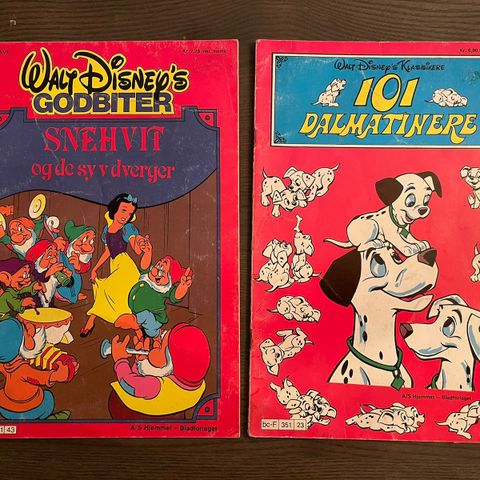 Walt Disney’s godbiter tegneserie blader