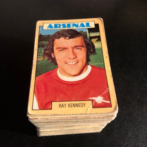 A&BC 1973 106 stk ulike kun fra serie 1 Engelske fotballkort selges samlet!