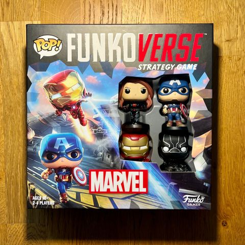 Brettspill Funkoverse: Marvel 100 4-Pack - Funko Games (Nytt og Uåpnet)