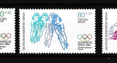 Tyskland /BERLIN 1984 - OLYMPISKE LEKER 1984 - KOMPLETT SERIE - POSTFRISK (T107)