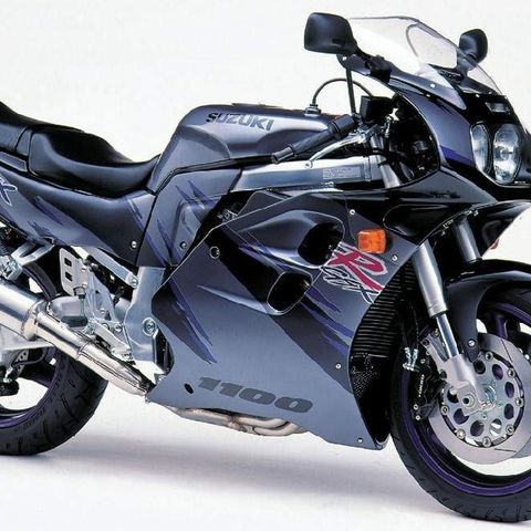 Suzuki GSX-R1100W tennplugghetter.