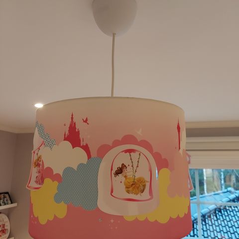 Disney Prinsesse Lampe (2stk)