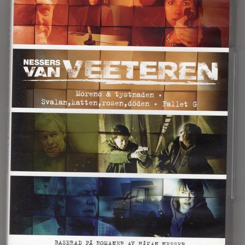 DVD  Van Veetern   Sesong 1 og 2 . Krim.  6 filmer.  9t timer