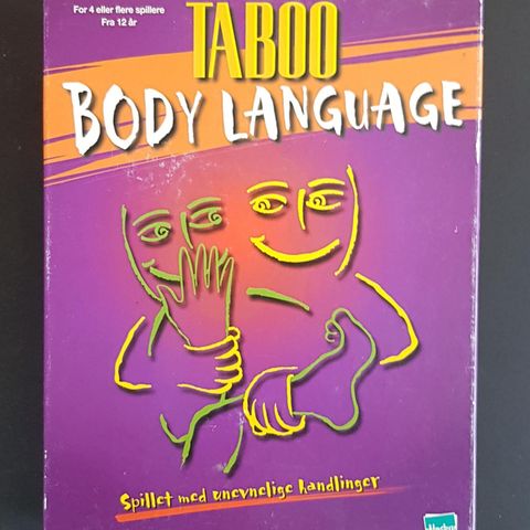 Taboo Body Language  Brettspill