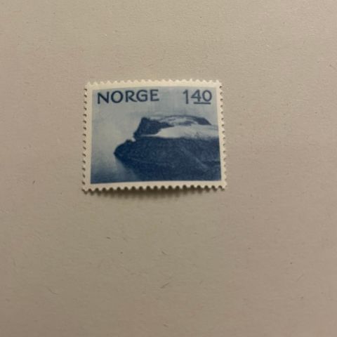 Norske frimerker 1974.