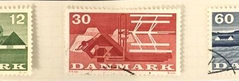 Danmark 1960 Landbruksmotiver AFA 381-383 Stemplet