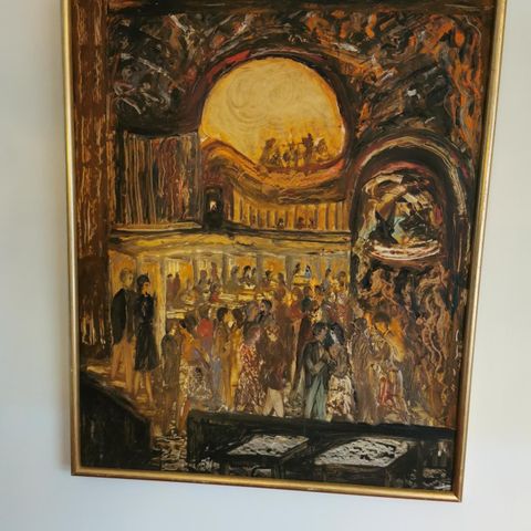 Maleri str 61x74 cm