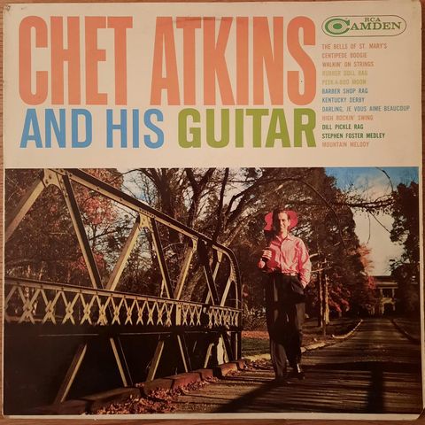 Chet Atkins  LP plate