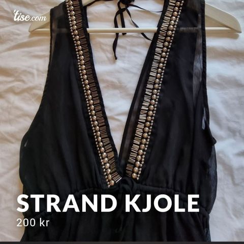 Strand kjole