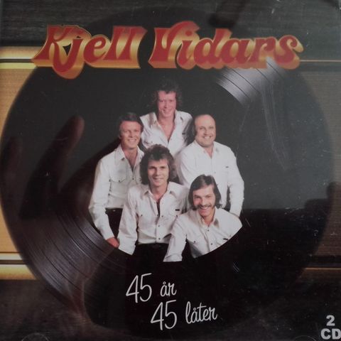 Kjell Vidars.45 år 45 låter.2 CD.2014.